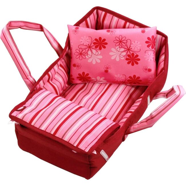 Sweet Dreams Soft Portable Carry Bed with Handles for Baby Dolls up to 16.5"