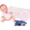 Sleepy Aquini Girl Cherry Kiss 13" bathing fun baby doll playset - Dolls - 2