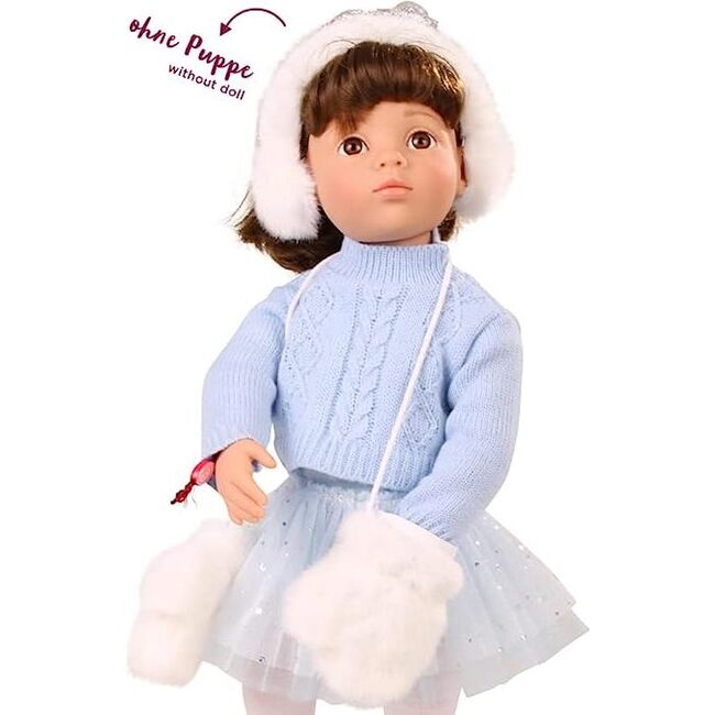 Skating Beauty Combo 5 Piece Outfit for 18 - 19" Standing Dolls