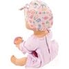 Sleepy Aquini Girl BliBlaBlume 13" All Vinyl Drink & Wet Bath Baby Doll with Bathtub and Accessories - Dolls - 3 - thumbnail