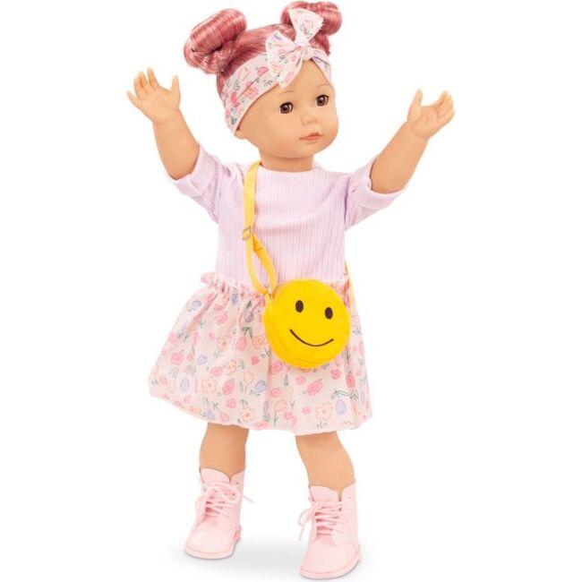 Precious Day Leni 18" Soft Body Standing Doll with Long Pink Hair to Wash & Style