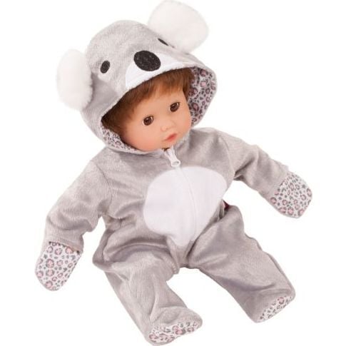 One Piece Koala Bear Costume Pajama Sleeper for 12-13" Baby Dolls - Doll Accessories - 2