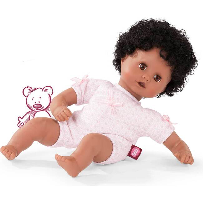 Muffin to Dress 13" African American Soft Body Baby Doll