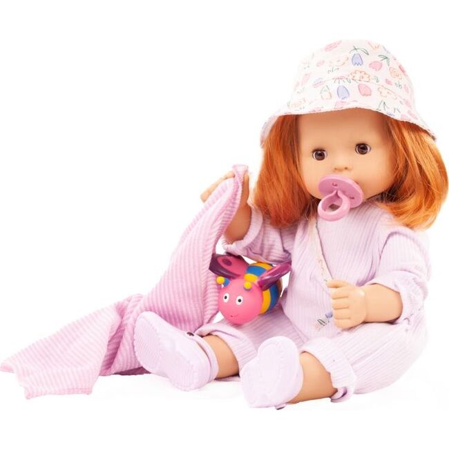 Maxy Aquini 16.5" All Vinyl Bath Baby Doll with Red Hair to Wash and Style