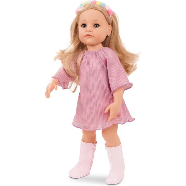 Hannah be My Mini Me 19.5" All Vinyl Doll with Long Blonde Hair to Wash & Style