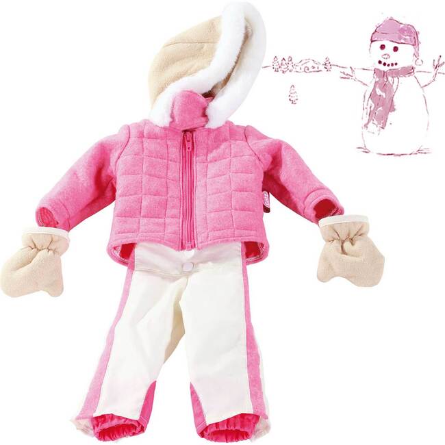Doll Snow Suit Accessories for Baby Dolls fits most larger dolls 17.2" - 19.7" - Doll Accessories - 1