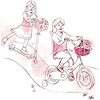 Bike Seat for Dolls up to 20" - Attaches to Handlebars of Any Size Bike (no Hardware Needed) - Doll Accessories - 4 - thumbnail