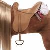 Big Plush Combing Horse with Saddle and Bridle Plus Mane and Tail to Brush and Style for 18" and 19.5" Dolls - Doll Accessories - 4 - thumbnail