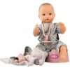 Aquini 13" Avacado Girl Drink & Wet Bath Baby Doll with Pacifier, Towel and Potty - Dolls - 3 - thumbnail