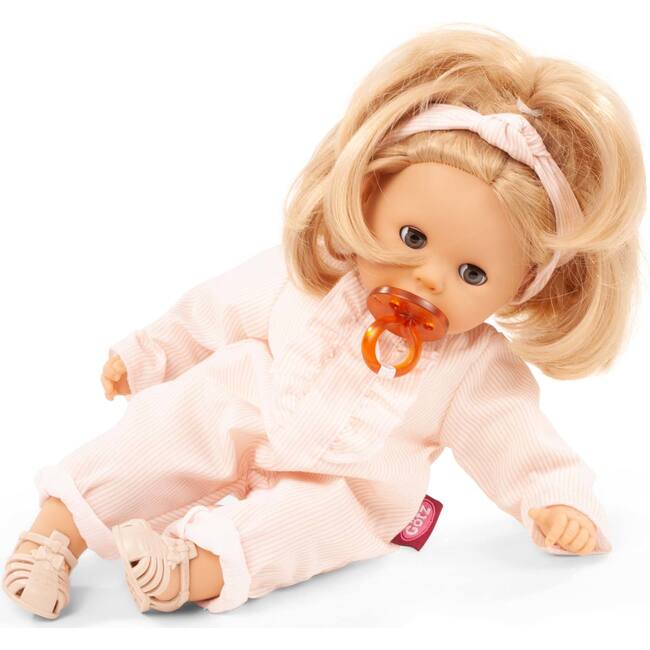 Cosy Aquini 13" Bathing Doll with Accessories Blond Hair and Sleepy Blue Eyes