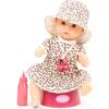 Aquini Girl Spotted Cat Outfit 13" Baby Doll Waterproof with Potty and Accessories - Dolls - 2 - thumbnail