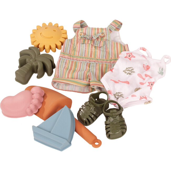 Gotz Hannah Every Season - 19.5" Posable Doll with Extra Outfits & Accessories for Every Season - Long Brown Hair to Wash & Style with Stone Grey Eyes - Dolls - 6