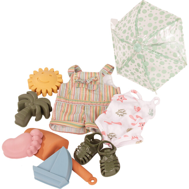 Gotz Hannah Every Season - 19.5" Posable Doll with Extra Outfits & Accessories for Every Season - Long Brown Hair to Wash & Style with Stone Grey Eyes - Dolls - 7