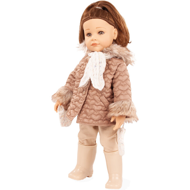 Gotz Hannah Every Season - 19.5" Posable Doll with Extra Outfits & Accessories for Every Season - Long Brown Hair to Wash & Style with Stone Grey Eyes - Dolls - 8