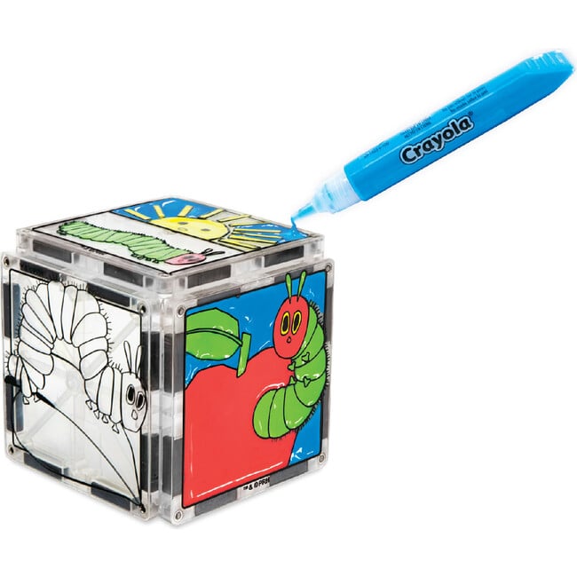 PaintOn Very Hungry Caterpillar Magna-Tiles Structure Set - Activities - 2