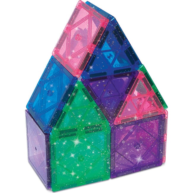 Crayola Glitter Magnetic Tiles 14 Piece Expansion Pack - Magnetic Tiles - 3