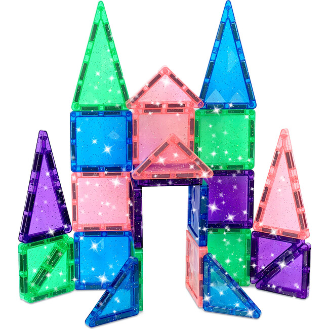 Crayola Magnetic Glitter PIP-Tiles 24-Piece Set