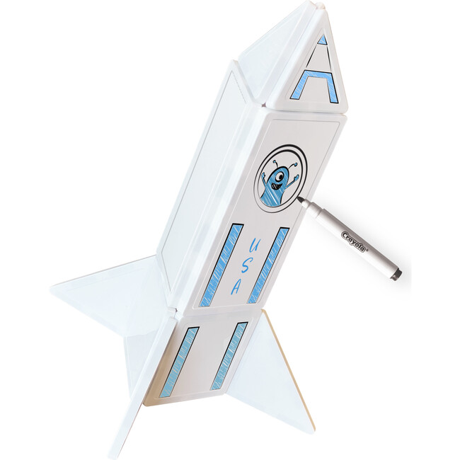 Crayola Doodle Magentic Tiles 14-Piece Starter Set - Magnetic Tiles - 3