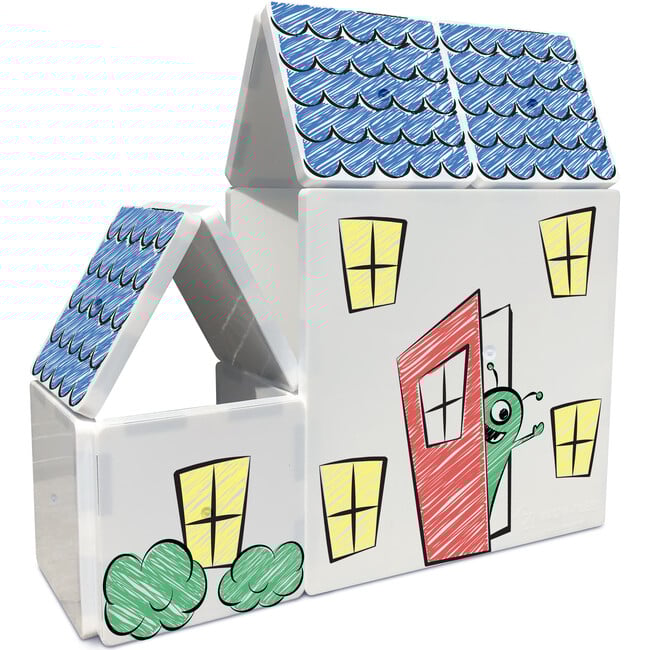 Crayola Doodle Magentic Tiles 24-Piece Set - Magnetic Tiles - 3