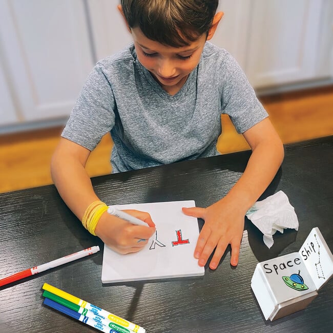 Crayola Doodle Magentic Tiles 24-Piece Set - Magnetic Tiles - 6