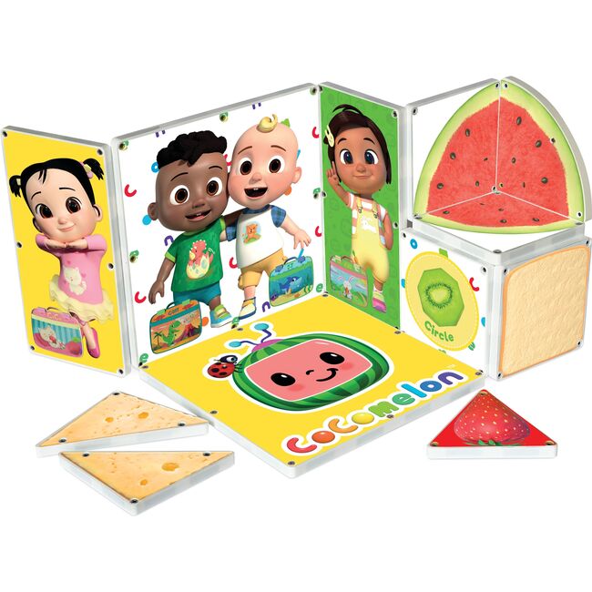 CoComelon® Schooltime Songs Magna-Tiles Structure Set, Ages 3+, 36 Pieces by CreateOn - Magnetic Tiles - 7