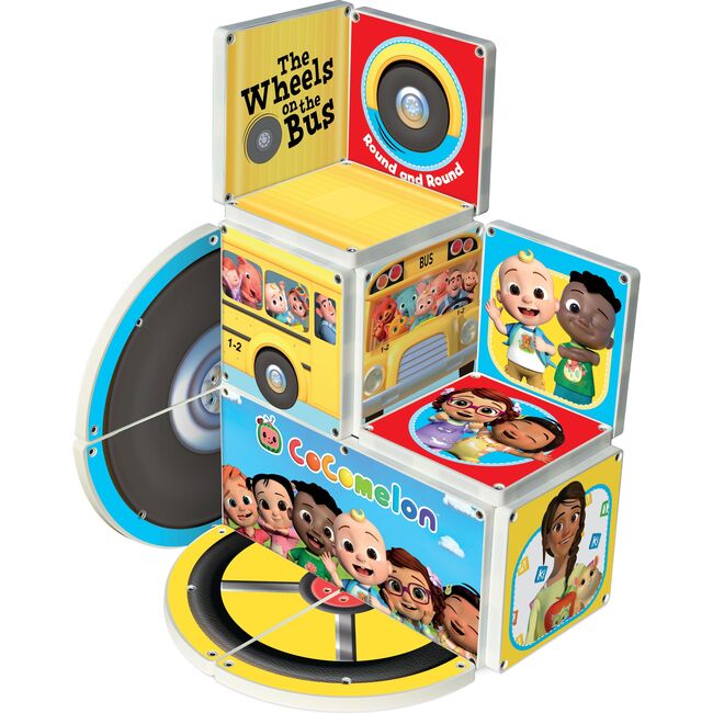 CoComelon® Schooltime Songs Magna-Tiles Structure Set, Ages 3+, 36 Pieces by CreateOn - Magnetic Tiles - 10