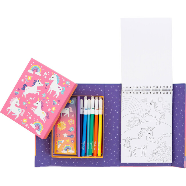 Tiger Tribe: Coloring Set - Unicorn Magic Activity Set w/ Stickers
