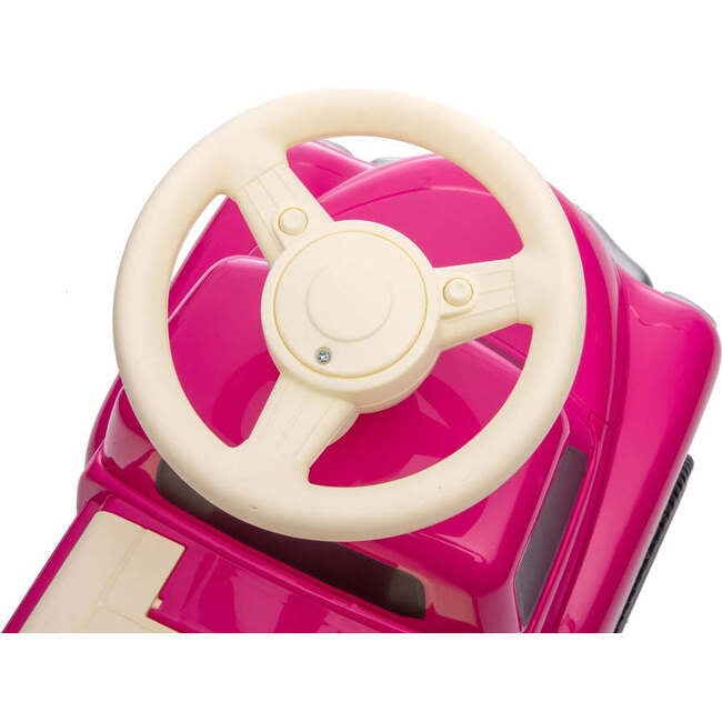 Chevrolet 3100 Vintage Push Car for Toddlers (Pink) - Ride-Ons - 3