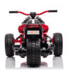 24V Freddo Spider 2 Seater Ride-On 3 Wheel Motorcycle (Red) - Ride-Ons - 1 - thumbnail