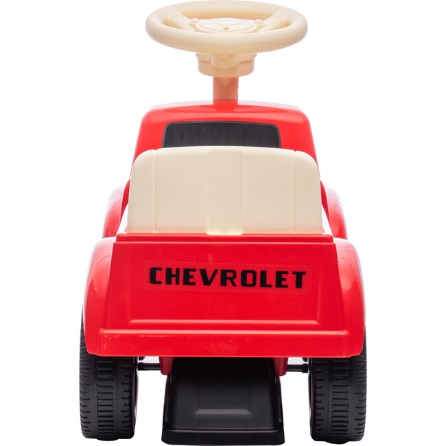 Chevrolet 3100 Vintage Push Car for Toddlers (Red) - Ride-Ons - 3