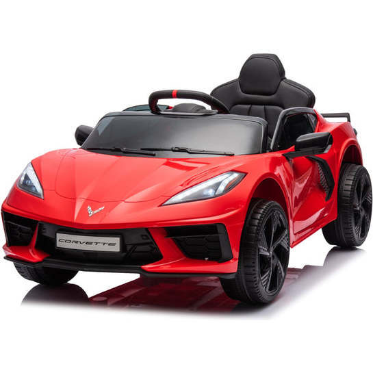 12V Chevrolet Corvette C8 1-Seater Kids Ride-On Car (Red)