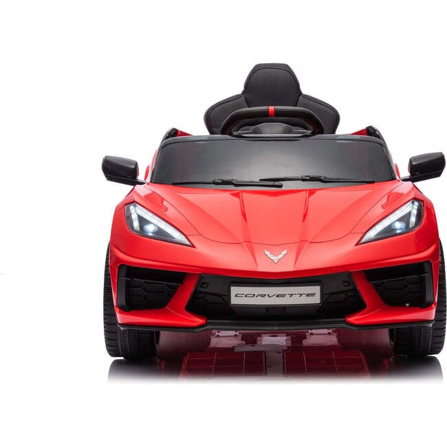 12V Chevrolet Corvette C8 1-Seater Kids Ride-On Car (Red) - Ride-Ons - 4