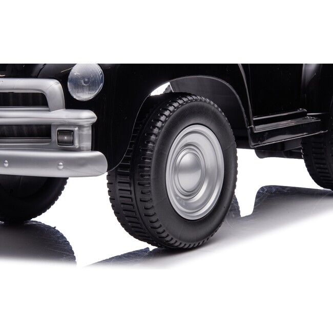 Chevrolet 3100 Vintage Push Car for Toddlers (Black) - Ride-Ons - 6