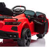 12V Chevrolet Corvette C8 1-Seater Kids Ride-On Car (Red) - Ride-Ons - 5 - thumbnail