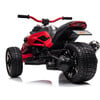 24V Freddo Spider 2 Seater Ride-On 3 Wheel Motorcycle (Red) - Ride-Ons - 3 - thumbnail
