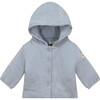 Sprinkle Print Puffy Jacket Blue Mist - Jackets - 1 - thumbnail