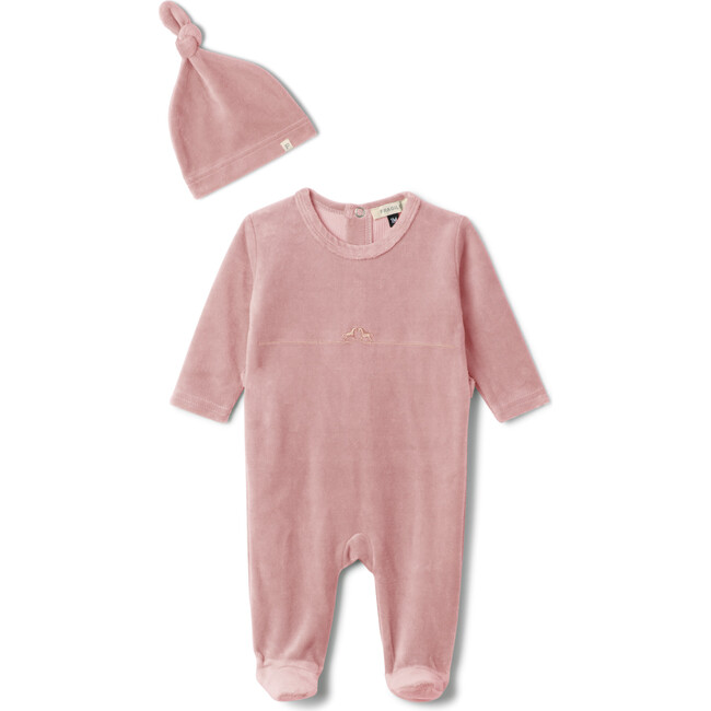 Rocking Horse Stretch Onesie Pink