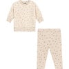 Firefly Printed Set Beige - Mixed Apparel Set - 1 - thumbnail