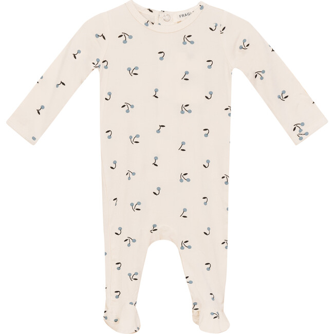 Cherry Print Onesie Cream