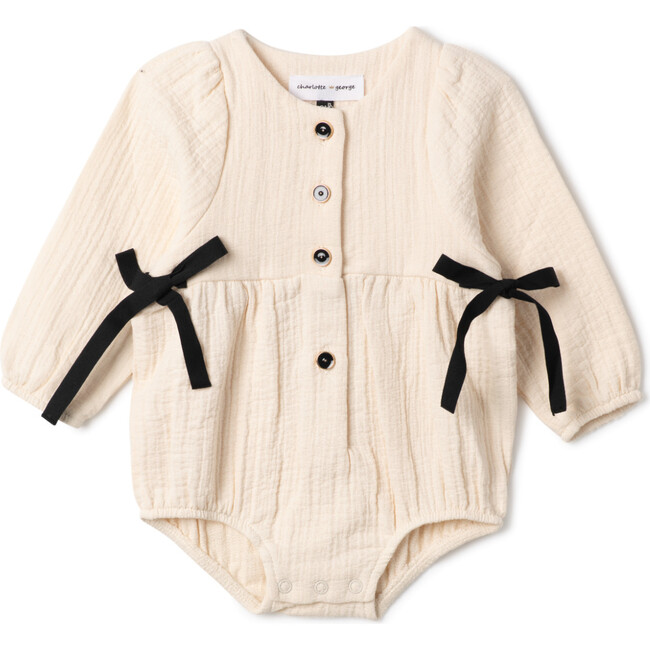 Woven Ribbon Bubble Off White