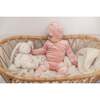 Fake Wrap Onesie with Hat Blush - Mixed Apparel Set - 2 - thumbnail
