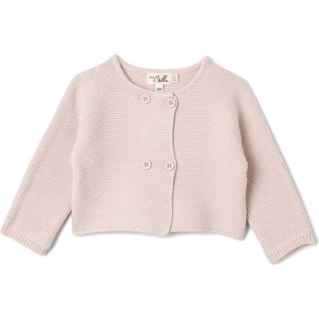 Double Breasted Knit Cardigan Primrose