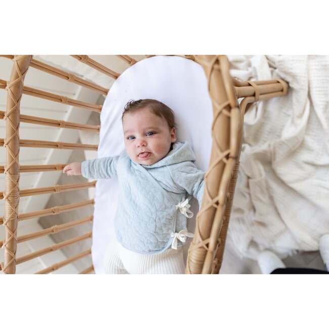 Stars Quilted Jacket Dark Almond - Jackets - 4