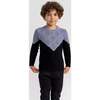 Diamond Knit Sweater Grey/Blue - Sweaters - 3