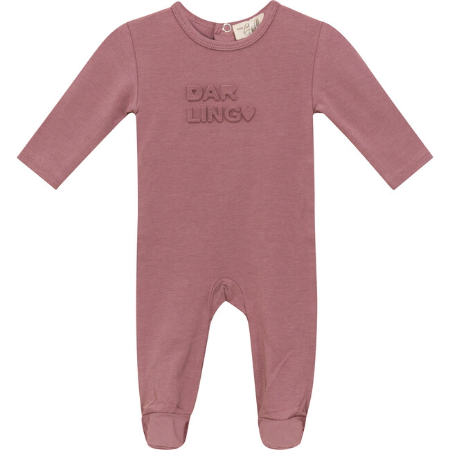 Charming and Darling Print Onesie Rose