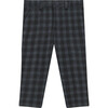 Plaid Long Pants Grey - Pants - 1 - thumbnail