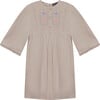 Cape Dress Beige - Dresses - 2 - thumbnail