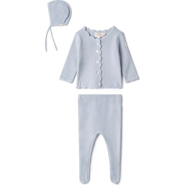 Crochet Trim Set Blue