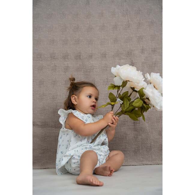 Printed 2Pc Set White/Blue