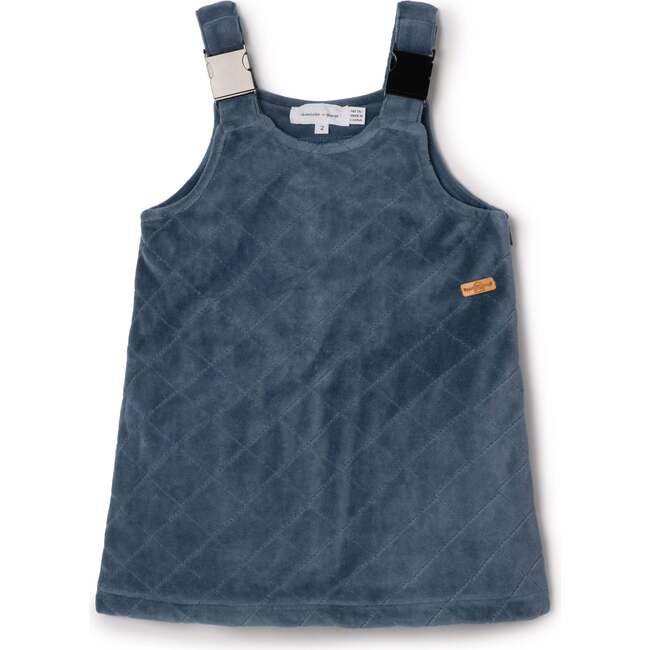 Quilted Velour Jumper Denim